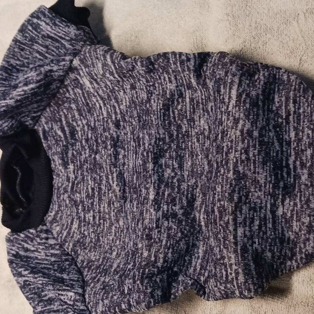 COPY - COPY - Cozy Dog/Cat Outfit Cat Sweater Size LARGE  COLOR NAVY